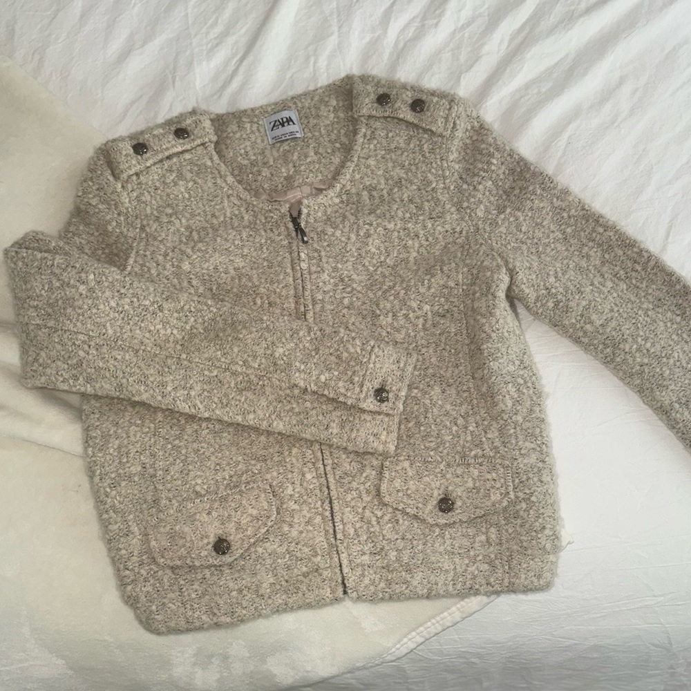 Zara Jacket Textured Blazer